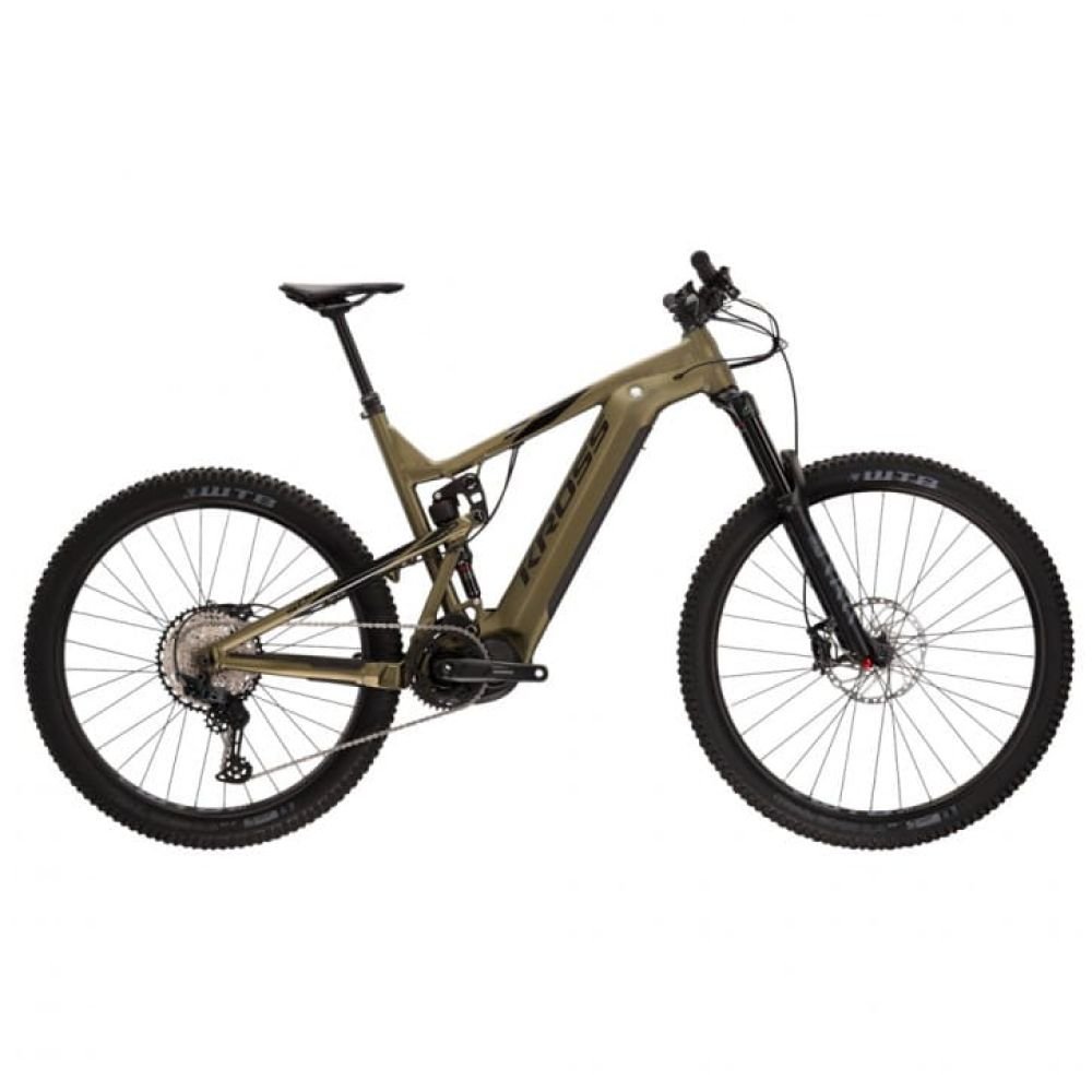 Kross Soil Boost 2.0 green matte black 2023 - RH-L
