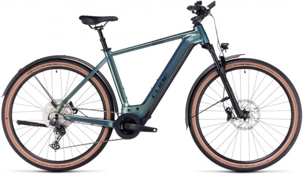 Cube Nuride Hybrid SLX 750 Allroad verde´n´black 2024 - RH 50 cm