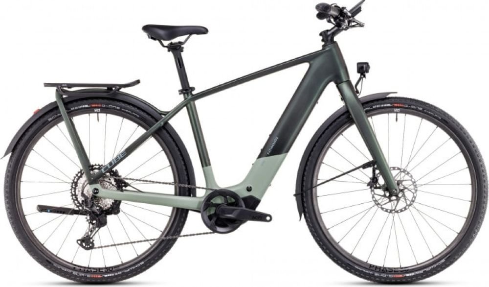 Cube Kathmandu Hybrid C:62 SLT 400X stellar´n´origanogreen 2025 - RH 58 cm