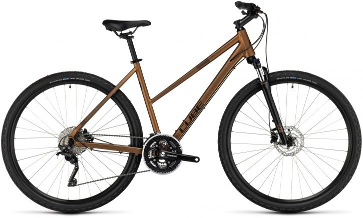 Cube Nature Pro gold´n´black Trapeze 2024 - RH 54 cm