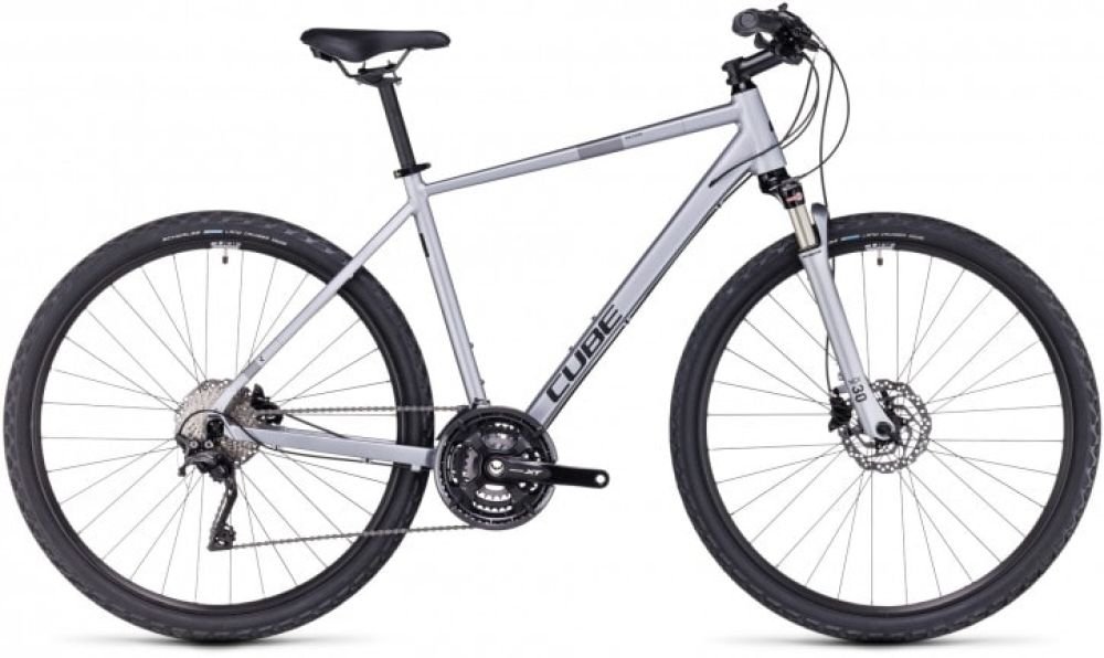 Cube Nature EXC polarsilver'n'black 2024 - RH 50 cm