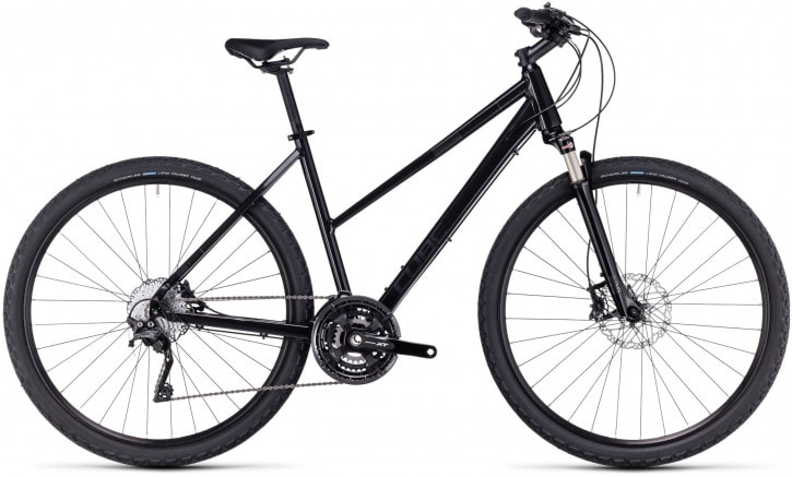 Cube Nature SLX grey´n´black Trapez 2024 - RH 50 cm