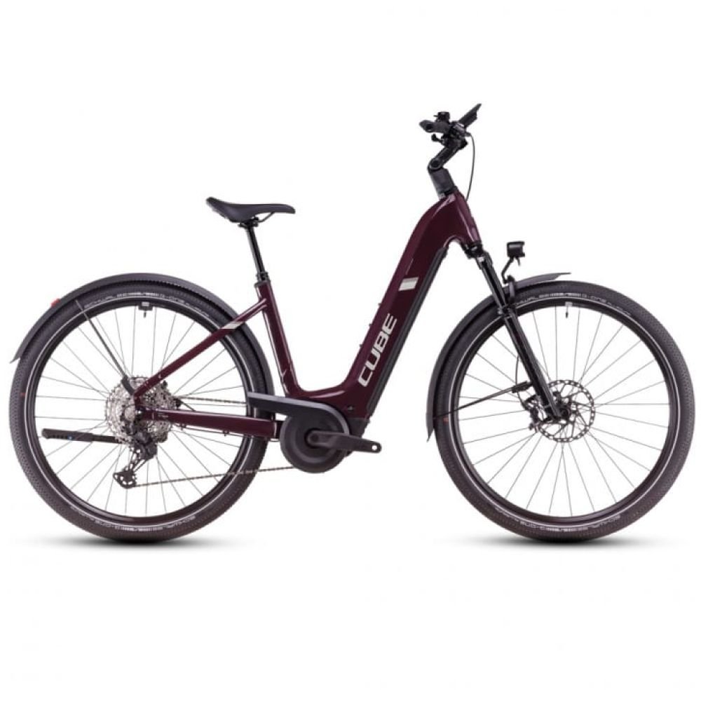 Cube Nuride Hybrid SLX 800 Allroad amarone´n´lunar 2025 Easy Entry - RH 58 cm