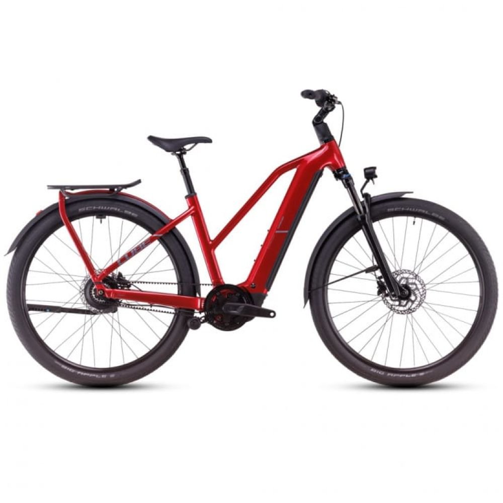 Cube Kathmandu Hybrid Comfort Pro 800 electricred´n´red 2025 Trapeze - RH 50 cm