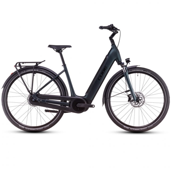 Cube Supreme RT Hybrid Comfort EX 500 viridian´n´black 2025 Easy Entry - RH 42 cm