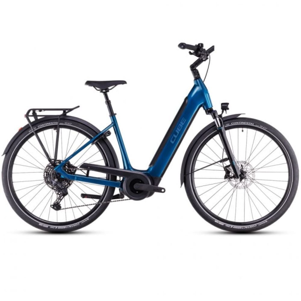 Cube Supreme Hybrid Pro 625 electricblue´n´blue 2025 Easy Entry - RH 46 cm