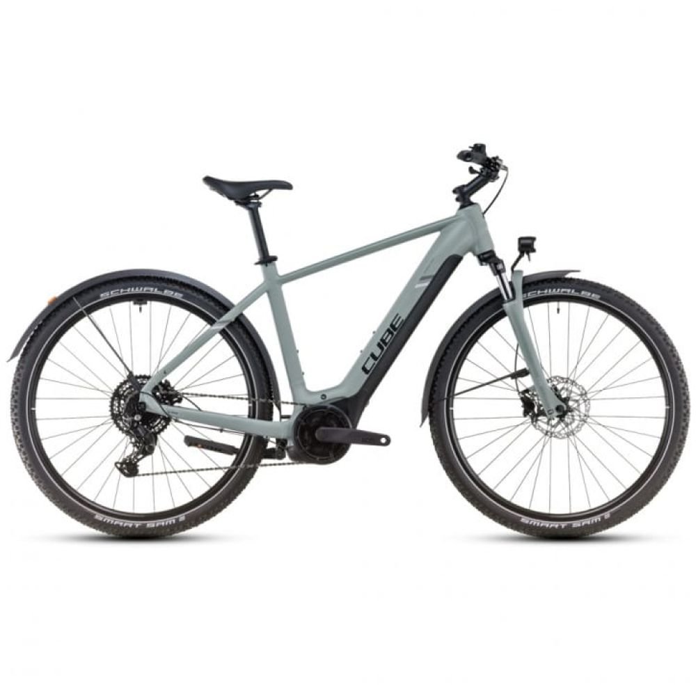 Cube Nuride Hybrid Performance 500 Allroad swampgrey´n´black 2025 - RH 54 cm