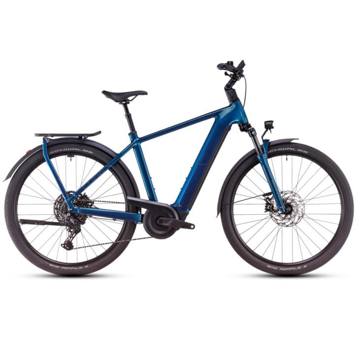Cube Kathmandu Hybrid EX 800 electricblue´n´chrome 2025 - RH 58 cm