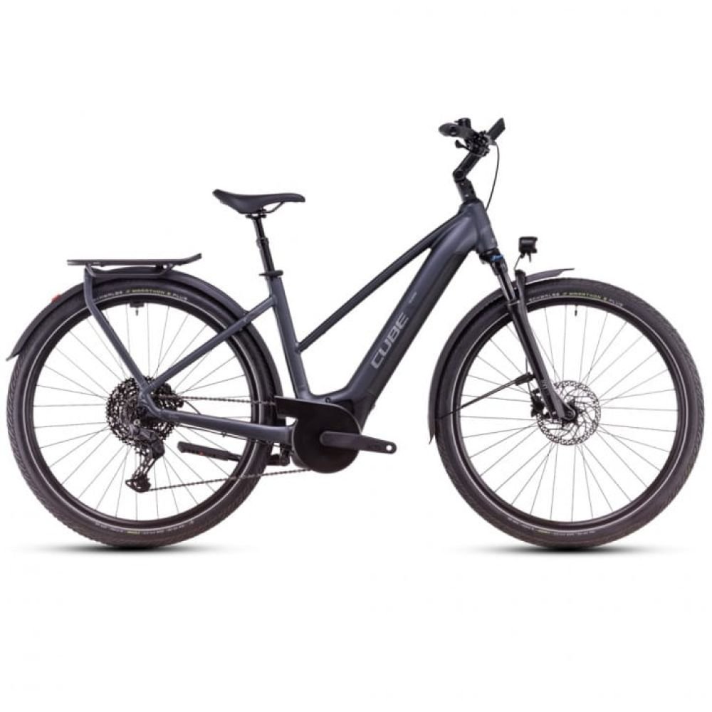 Cube Touring Hybrid Pro 625 metallicgrey´n´chrome 2025 Trapeze - RH 50 cm