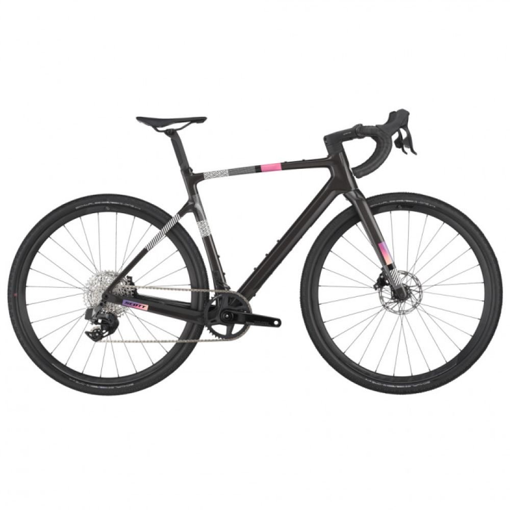 Scott Addict Gravel 30 carbon black 2025 - RH-L