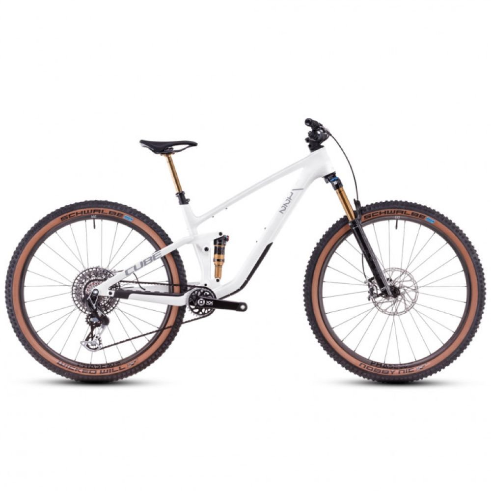 Cube Stereo ONE22 C:62 SLT 29 metallicwhite´n´black 2025 - RH-L