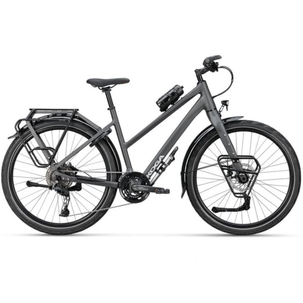 Koga Worldtraveller Uni off black mat 2025 - RH-L