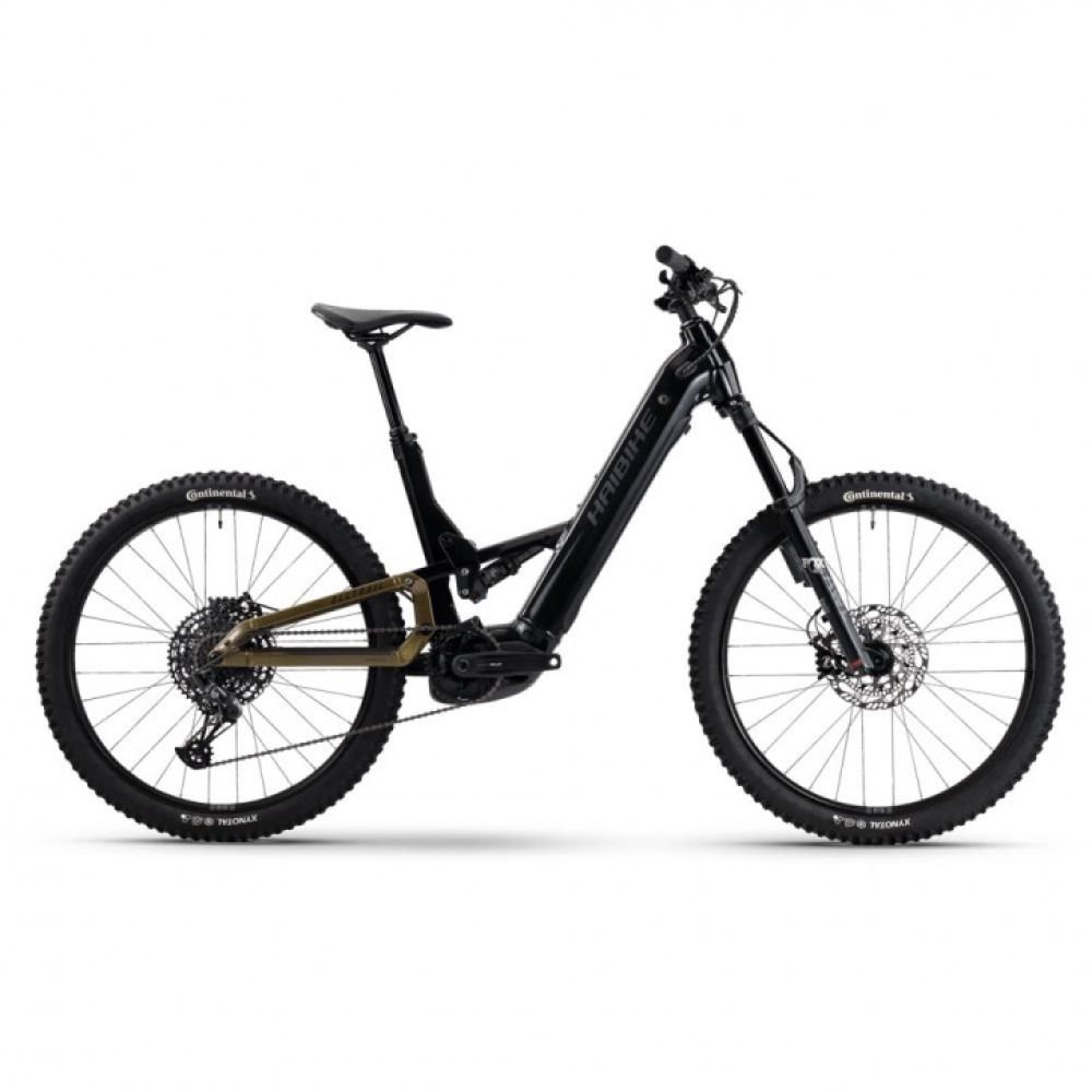 Haibike Alltrail 10.5 27.5 Low black gold grey 2025 - RH-L