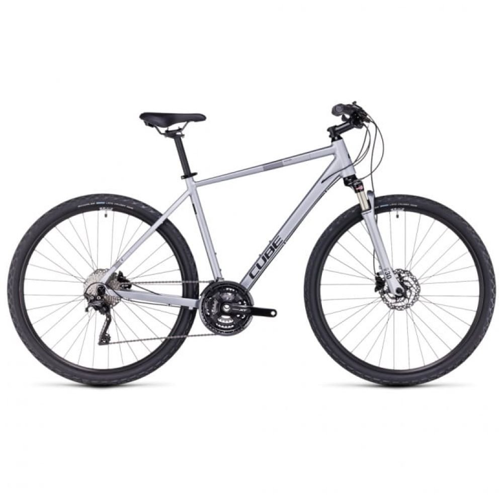Cube Nature EXC polarsilver'n'black 2024 - RH 54 cm - Ausstellungsrad
