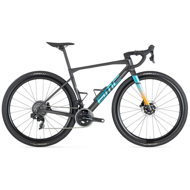BMC Kaius 01 TWO carbon black brushed blue 2024 - RH 47 cm