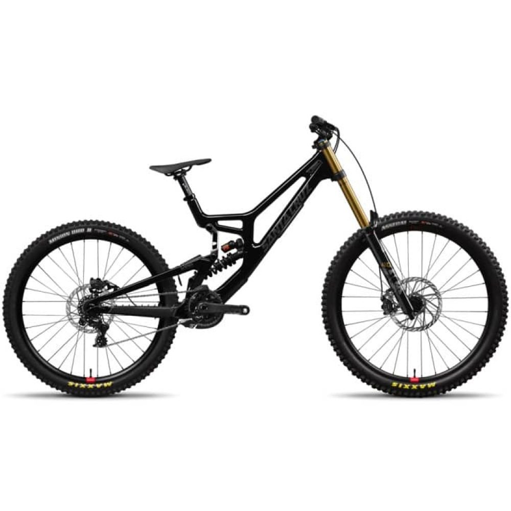 Santa Cruz V10 8 CC MX DH X01 black sparkle 2025 - RH-M