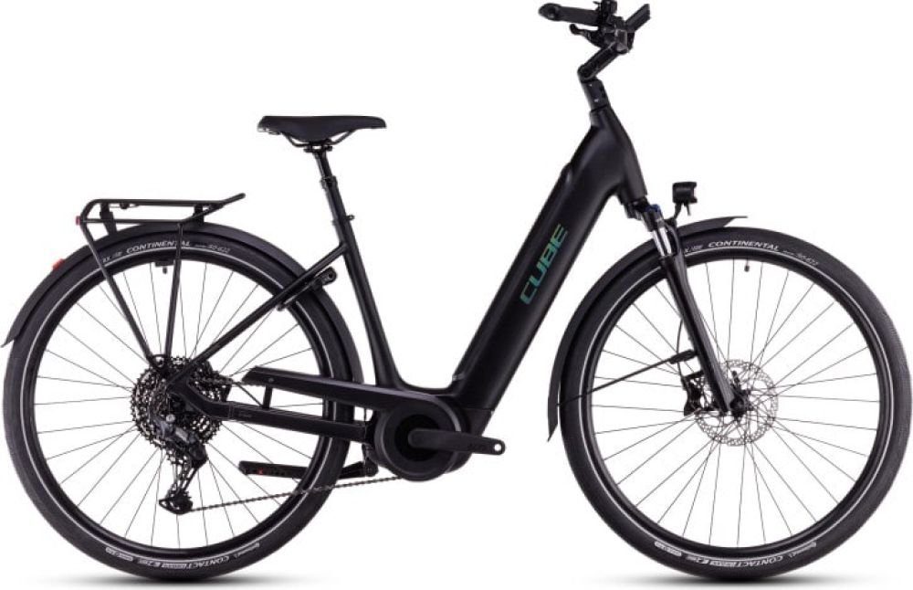 Cube Supreme Hybrid Pro 625 black´n´spectral 2025 Easy Entry - RH 50 cm