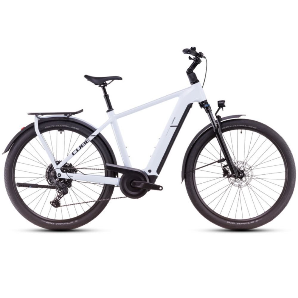 Cube Kathmandu Hybrid ONE 800 polarwhite´n´black 2025 - RH 58 cm