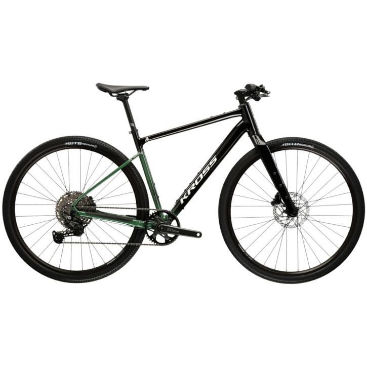 Kross Esker FL black green - RH-M
