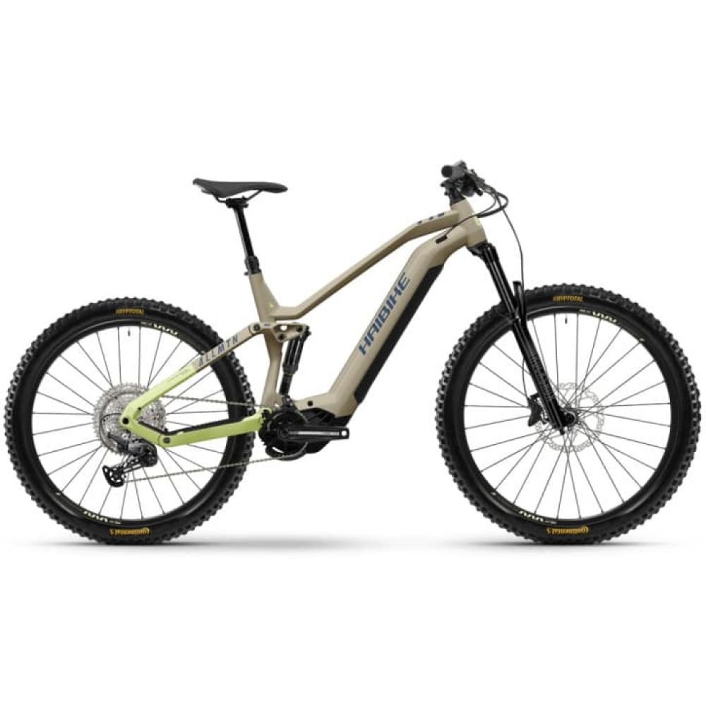 Haibike Allmtn 3 coffee green blue 2025 - RH-L