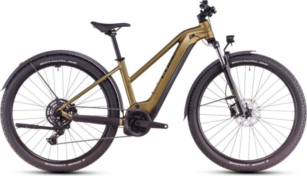 Cube Reaction Hybrid Performance 625 Allroad goldenlime´n´black 2025 Trapeze - RH-XS