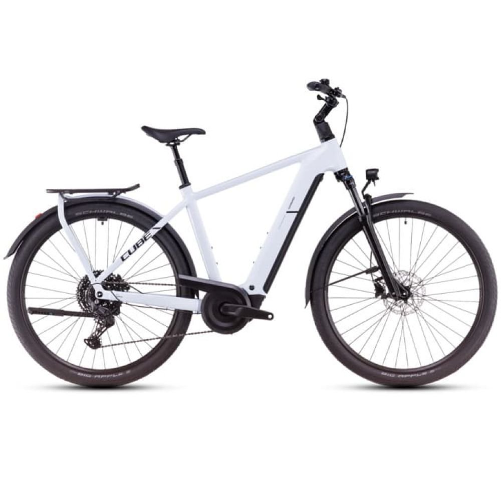 Cube Kathmandu Hybrid ONE 800 polarwhite´n´black 2025 - RH 54 cm