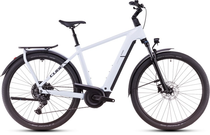 Cube Kathmandu Hybrid ONE 600 polarwhite´n´black 2025 - RH 58 cm