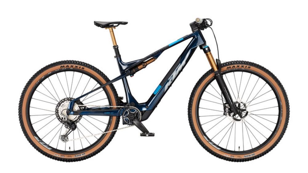 KTM Macina Scarp SX Prime - transparent-blue Rahmengröße: M