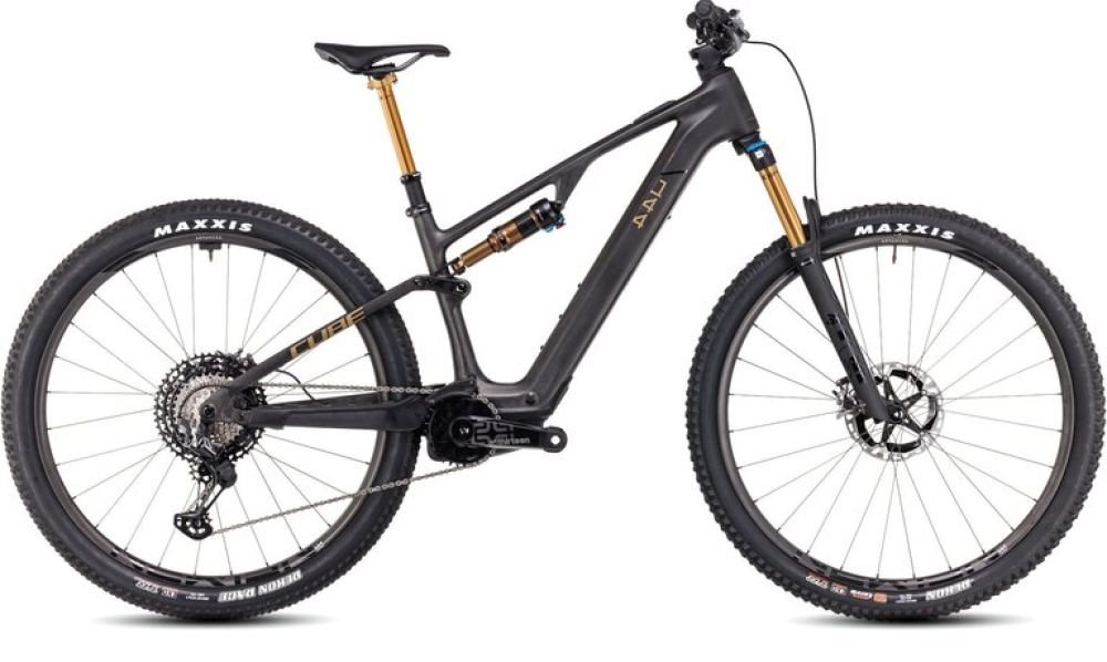 Cube AMS Hybrid ONE44 C:68X SLT 400X - carbon-golddust Rahmengröße: L