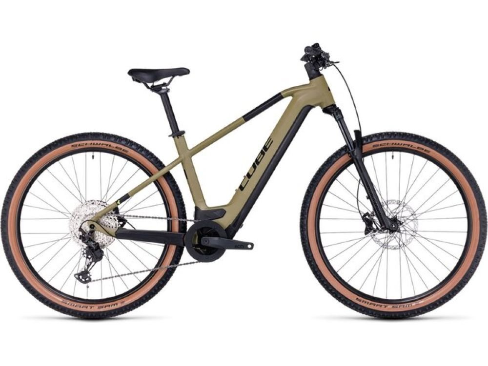 Cube Reaction Hybrid Race 625 - olive-green Rahmengröße: L