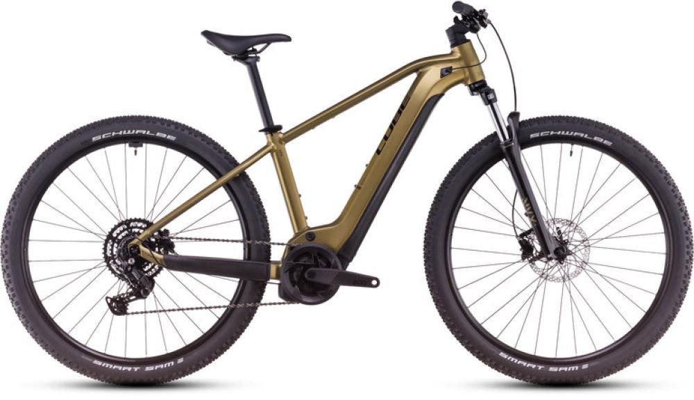 Cube Reaction Hybrid Performance 625 - goldenlime-black Rahmengröße: XL