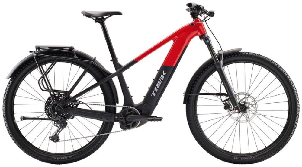 Trek Powerfly+ 4 Equipped Gen 5 - gloss-radioactive-red-matte-dark Rahmengröße: M