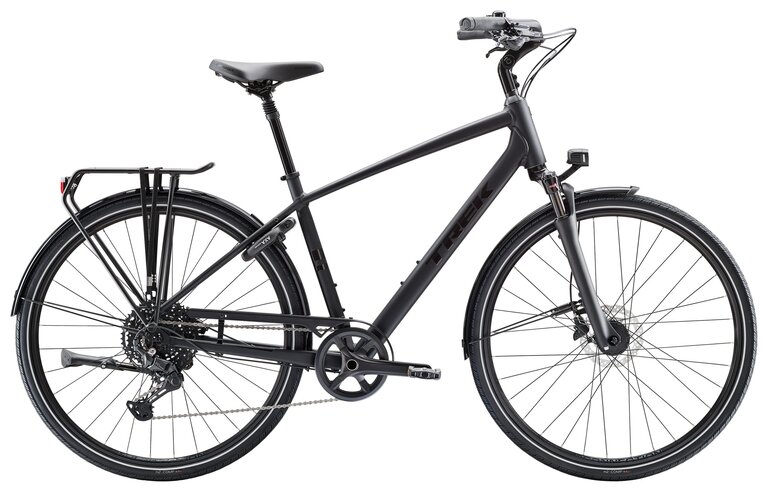Trek Verve 3 Equipped - matte-trek-black Rahmengröße: M