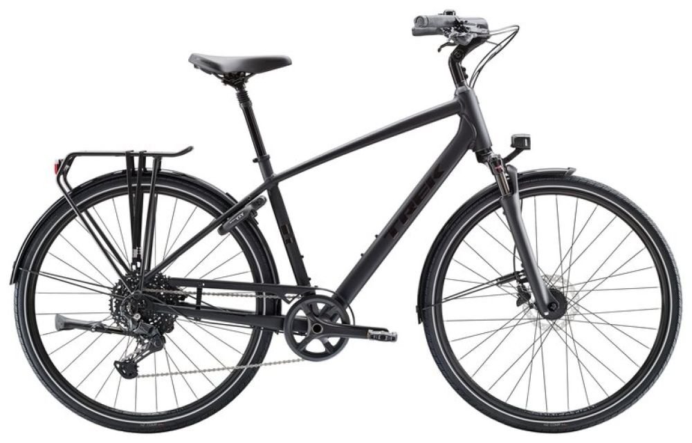 Trek Verve 3 Equipped - matte-trek-black Rahmengröße: M