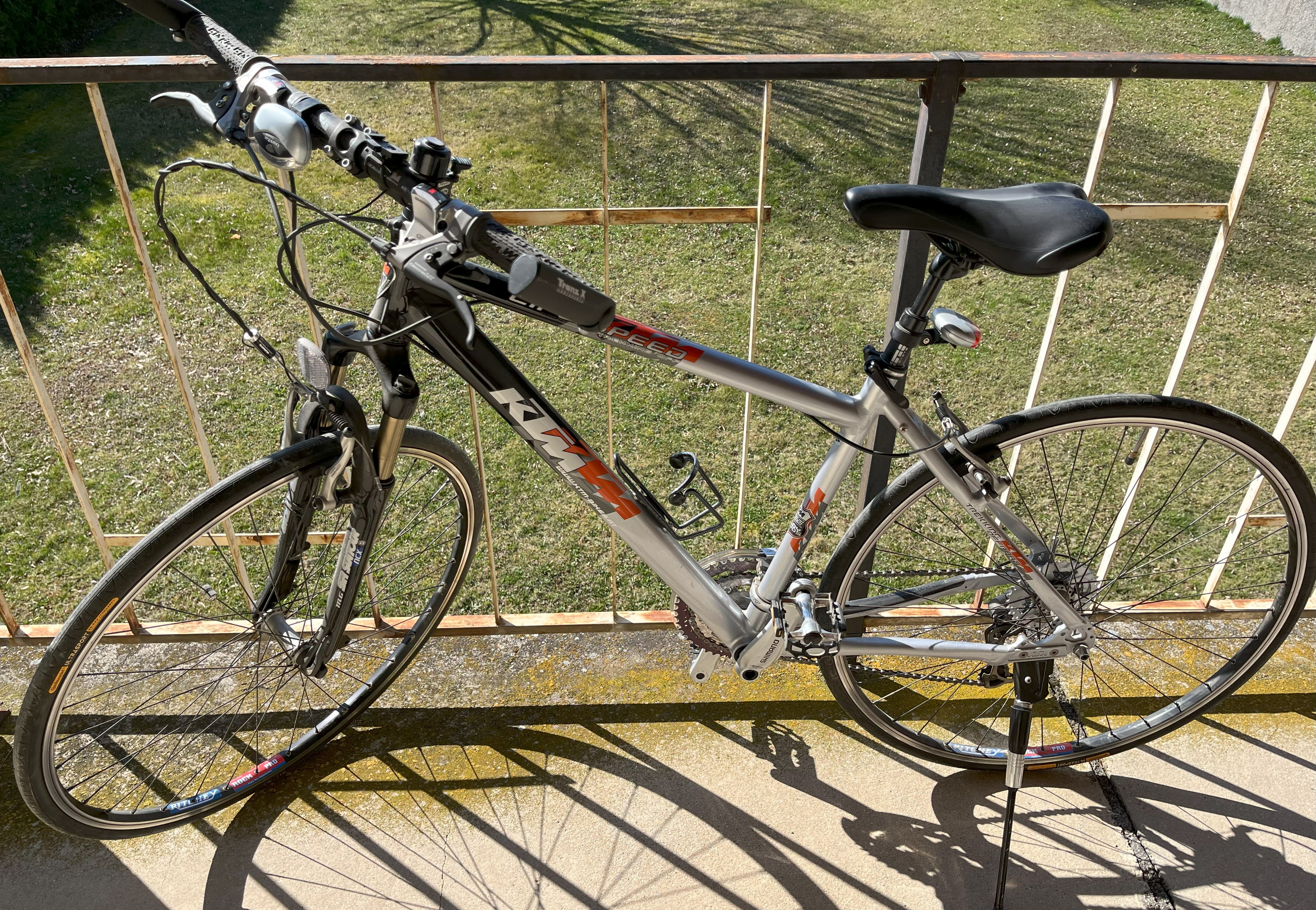 Rennrad - KTM Life-Speed Rennrad, Farbe Silber! Erstbesitz, ca. 250 km gefahren!