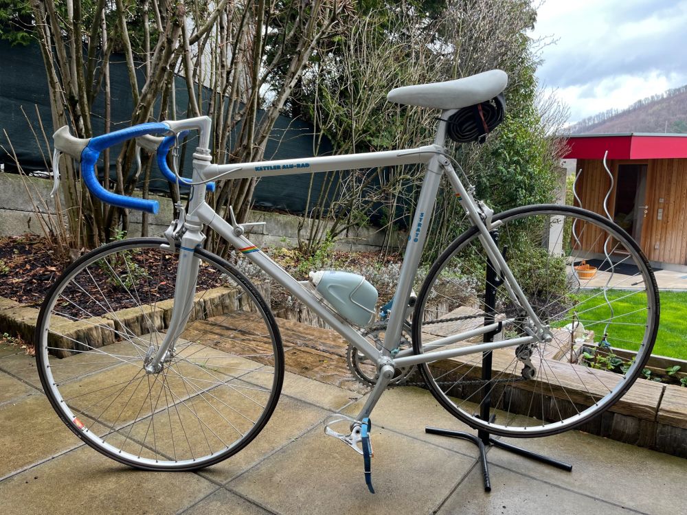 Historisches Alu Rennrad