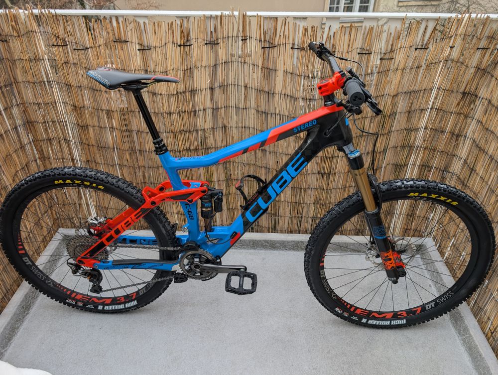 Cube Stereo C68 action team - Enduro MTB Trail Fully (NP: 6990 € + Upgrades)
