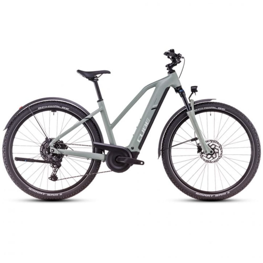 Cube Nuride Hybrid Pro 800 Allroad pistachio´n´stonegrey 2025 Trapeze - RH 58 cm