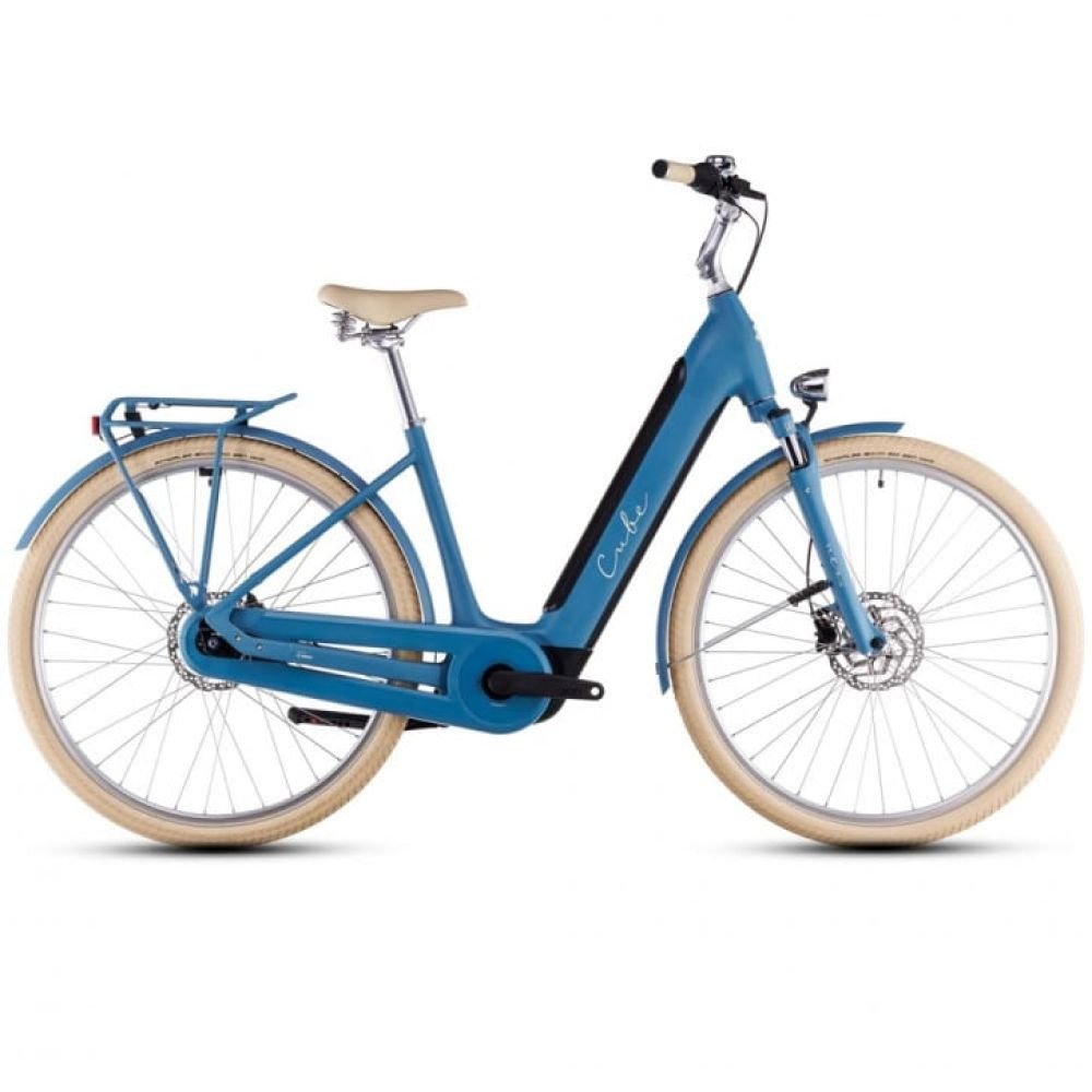 Cube Ella Hybrid 500 sphereblue´n´creme 2025 Easy Entry - RH 46 cm