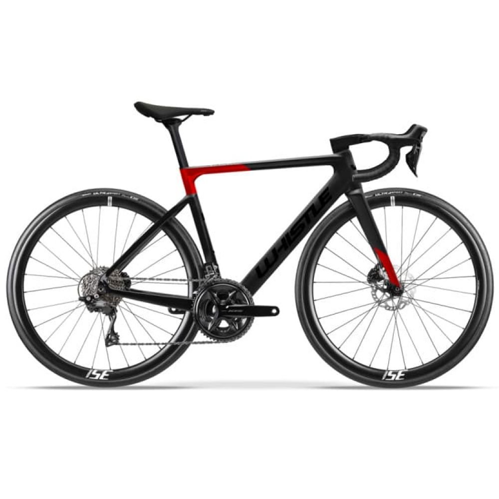 Whistle Vaero 105 Di2 black red - RH 52 cm