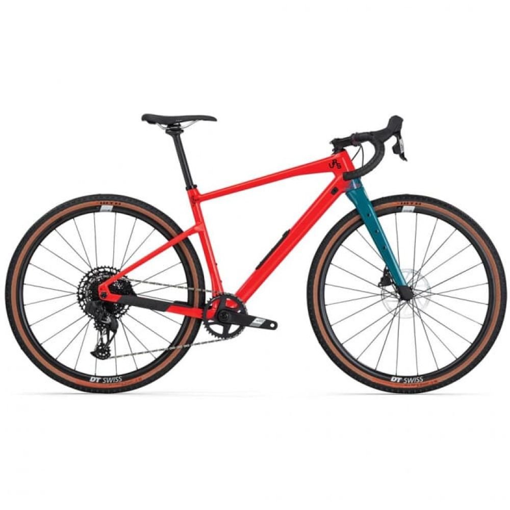 BMC URS TWO neon red / dark petrol - RH-S Testrad