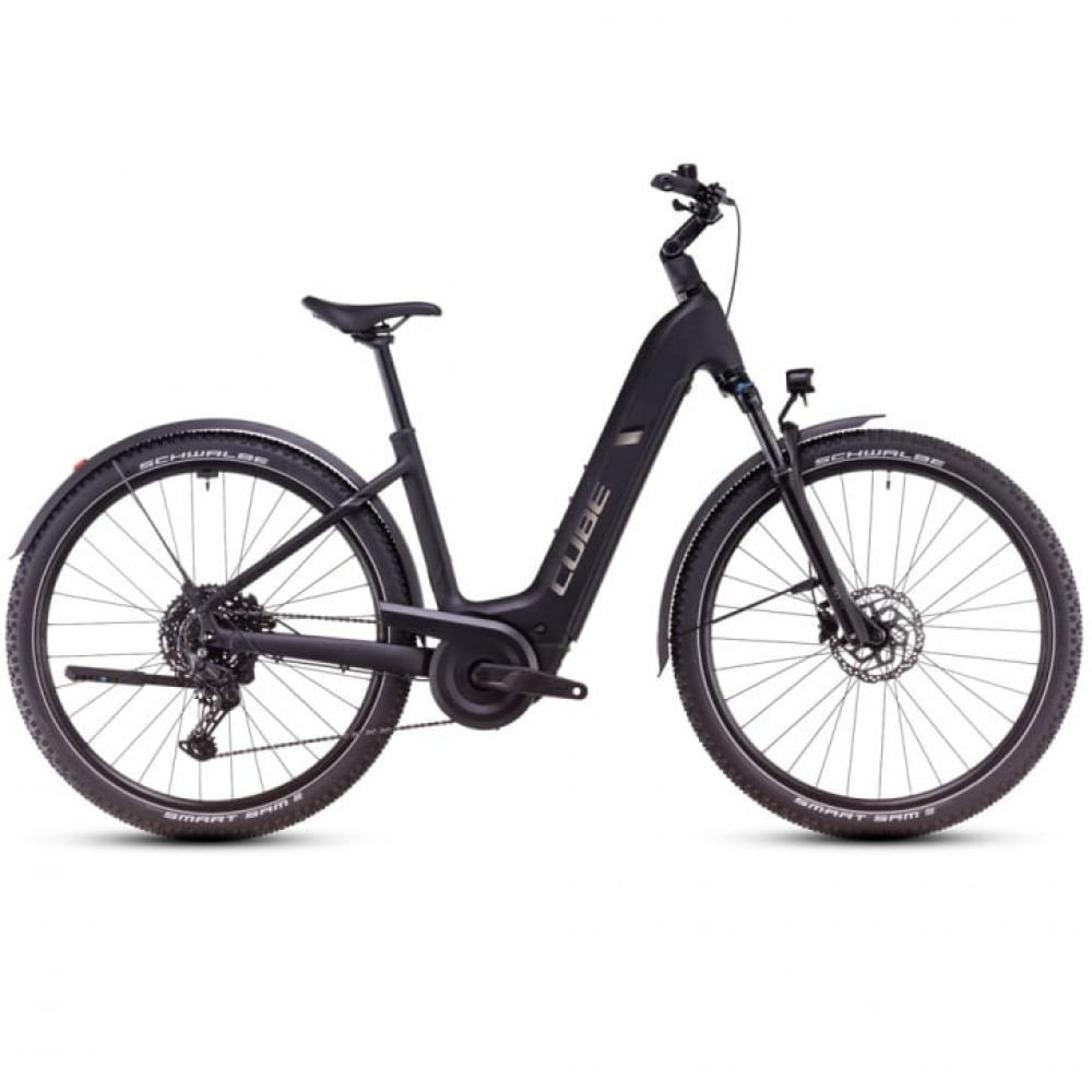Cube Nuride Hybrid Pro 600 Allroad black´n´bronze 2025 Easy Entry - RH 46 cm