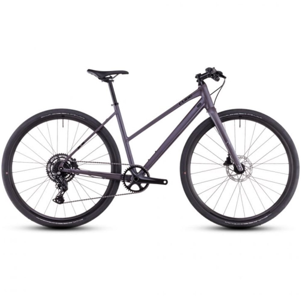 Cube Nulane ONE mineralgrey´n´black 2025 Trapeze - RH 53 cm