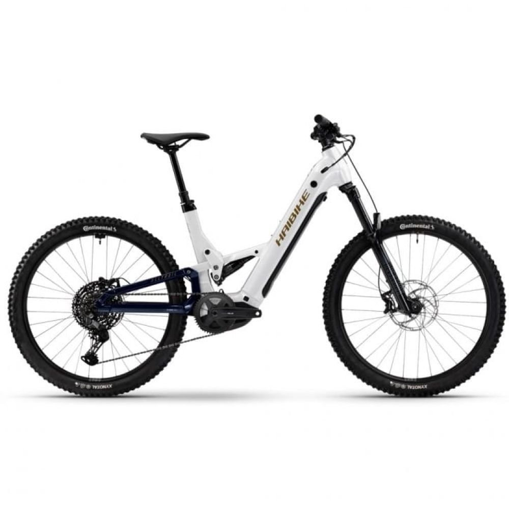 Haibike Alltrail 8 Low 27.5 white blue gold 2025 - RH-S