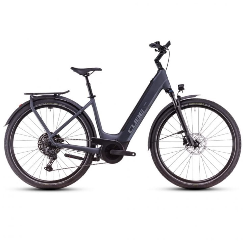 Cube Touring Hybrid Pro 625 metallicgrey´n´chrome 2025 Easy Entry - RH 50 cm