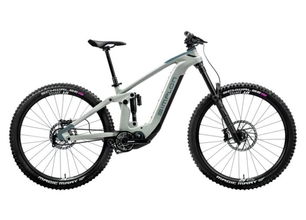 Simplon Rapcon Pmax Pinion, Pinion E 1.12 - moon-grey-glossy-orange-glossy Rahmengröße: S