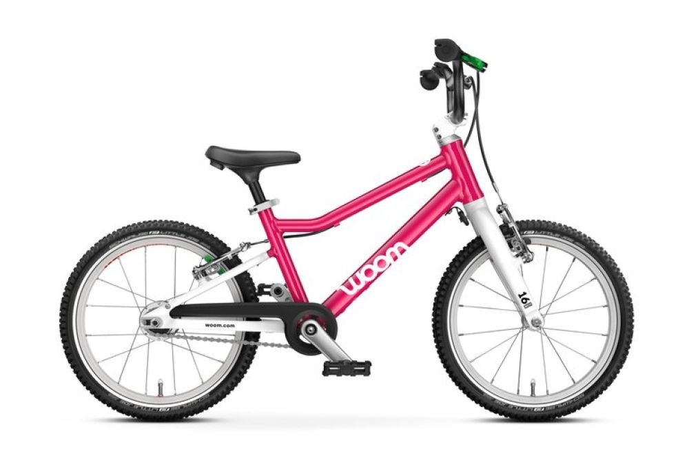 Woom Woom GO 3 Automagic - hot-pink Rahmengröße: 16"