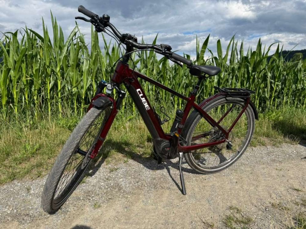 CUBE Touring Hybrid EXC 500 red´n´white S (50cm)
