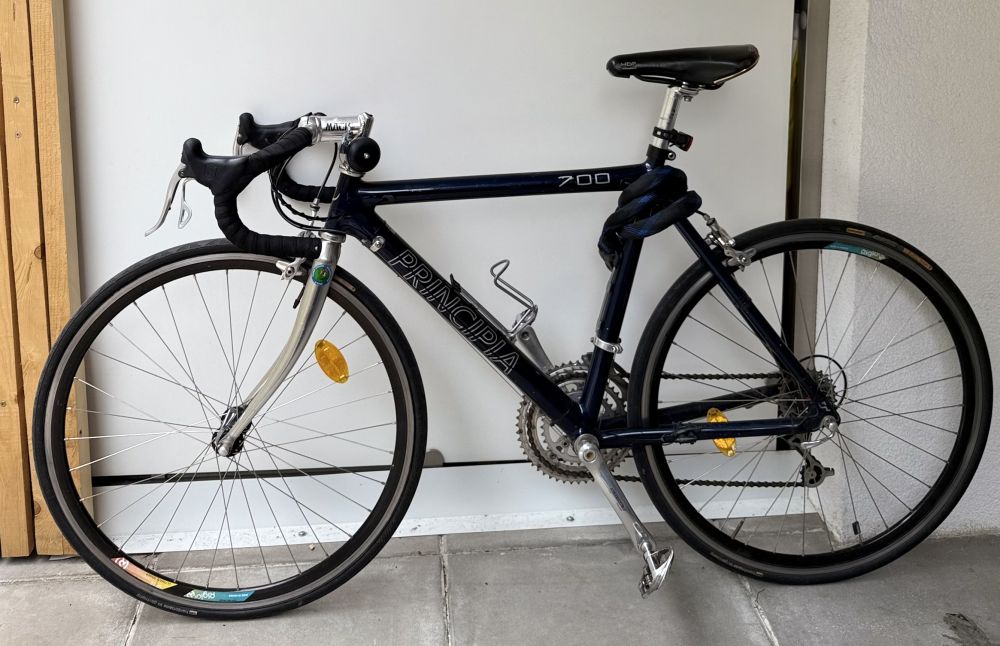 Principa 700 Retro Rennrad mit Klicks