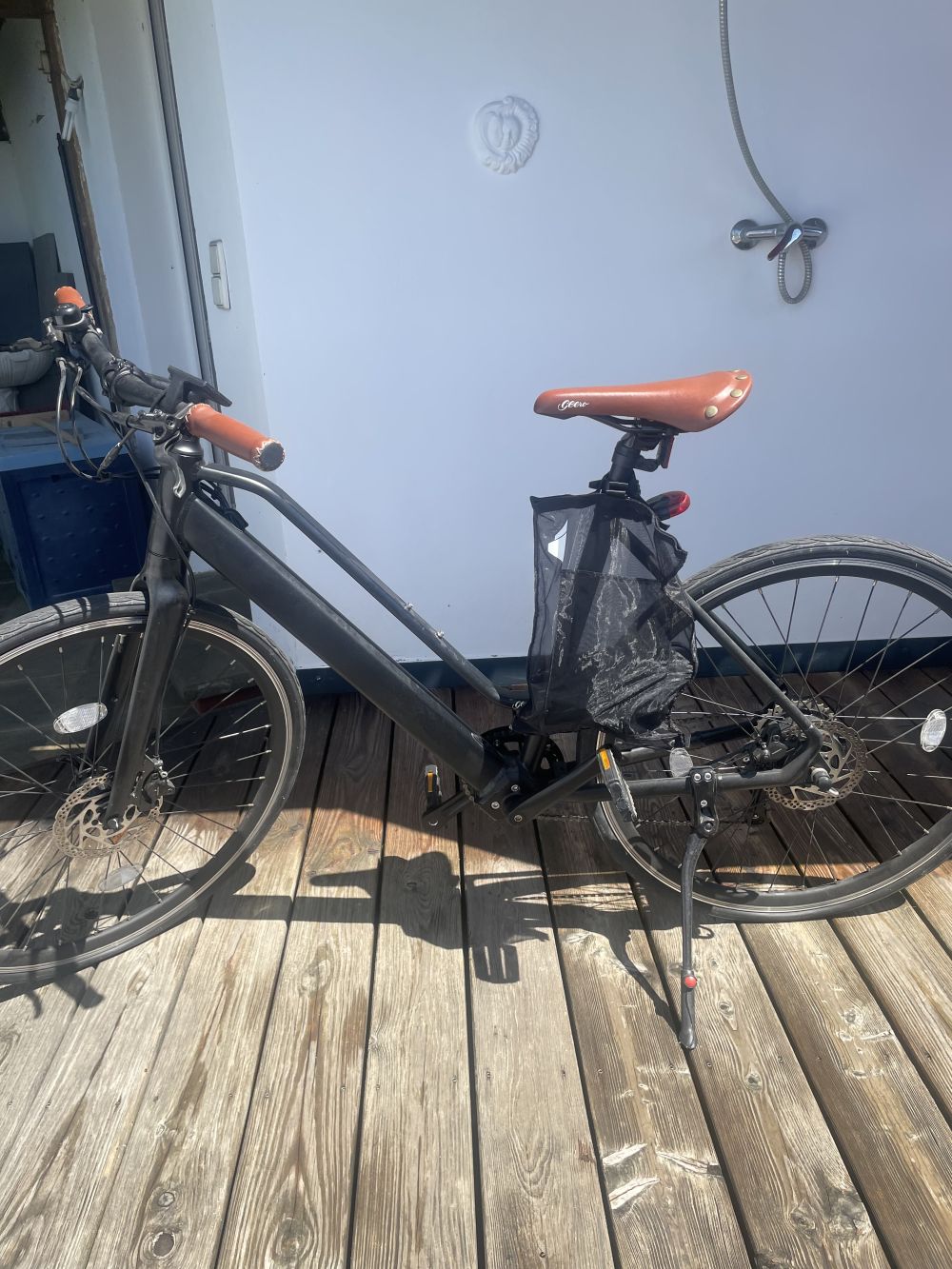 Geero City e-Bike mit Scheibenbremsen